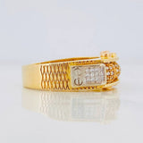 Anillo Bolas de Fuego 12.3g / T11 Tres Oros 18K