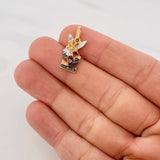 Dije San Miguel Arcángel 1.75g / 2.1cm Tres Oros 18K