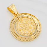 Dije San Benito Móvil 7.8g / 3.9cm Oro Amarillo 18K