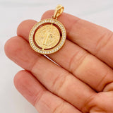 Dije San Benito Móvil 4.85g / 3.2cm Oro Amarillo 18K