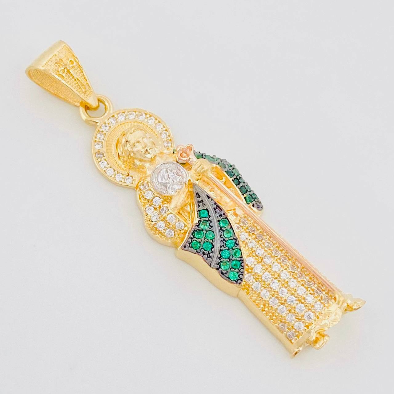 Dije San Judas 5.5g / 4.6cm Tres Oros 18K