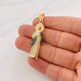 Dije San Judas 5.5g / 4.6cm Tres Oros 18K