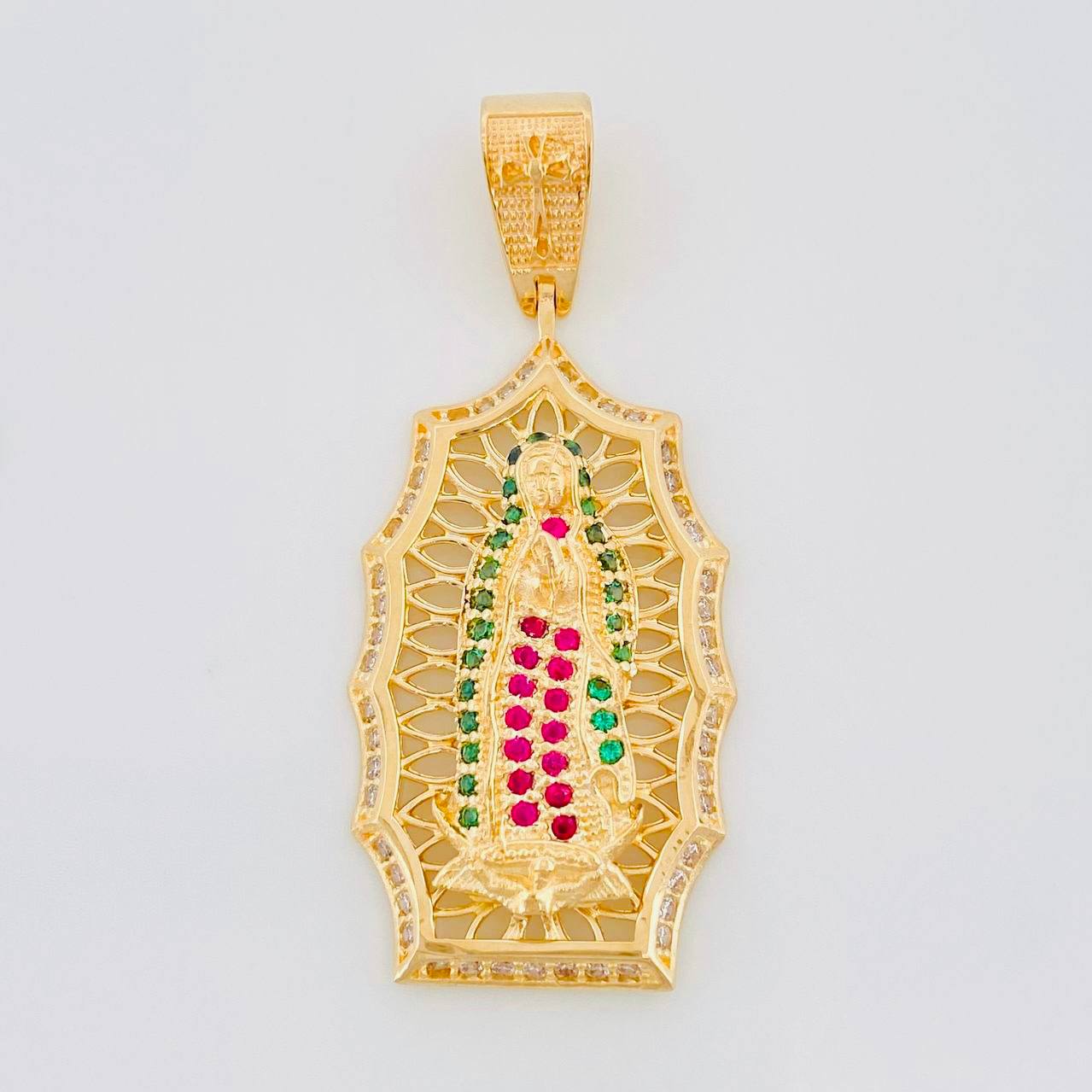 Dije Virgen de Guadalupe 4.55g / 3.7cm Oro Amarillo 18K