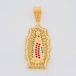 Dije Virgen de Guadalupe 4.55g / 3.7cm Oro Amarillo 18K