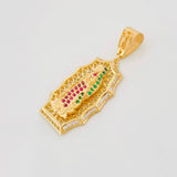 Dije Virgen de Guadalupe 4.55g / 3.7cm Oro Amarillo 18K