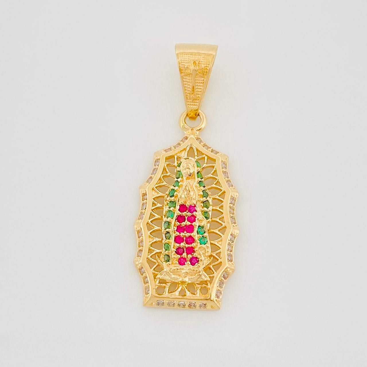 Dije Virgen de Guadalupe 3.1g / 3.2cm Oro Amarillo 18K
