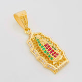 Dije Virgen de Guadalupe 3.1g / 3.2cm Oro Amarillo 18K