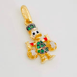 Dije Pato Bolsa Dinero 1.65g / 2.2cm Tres Oros 18K