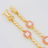 Pulso Halo Tennis 9.55g / 19cm / 2.72mm Oro Amarillo 18K