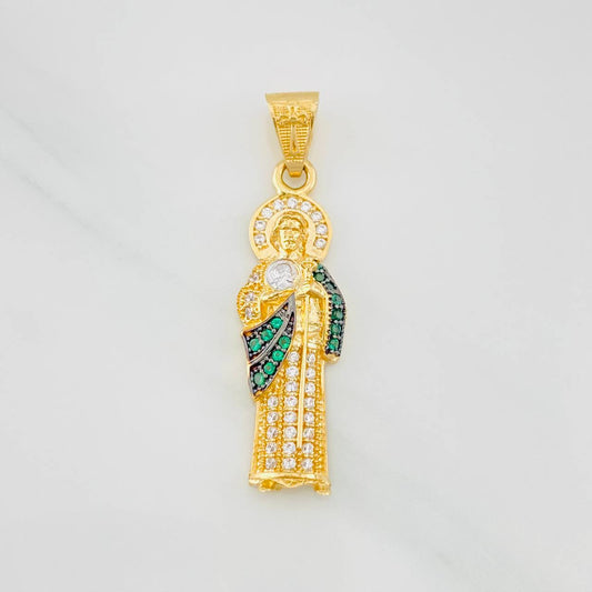 Dije San Judas 3.1g / 3.4cm Tres Oros 18K