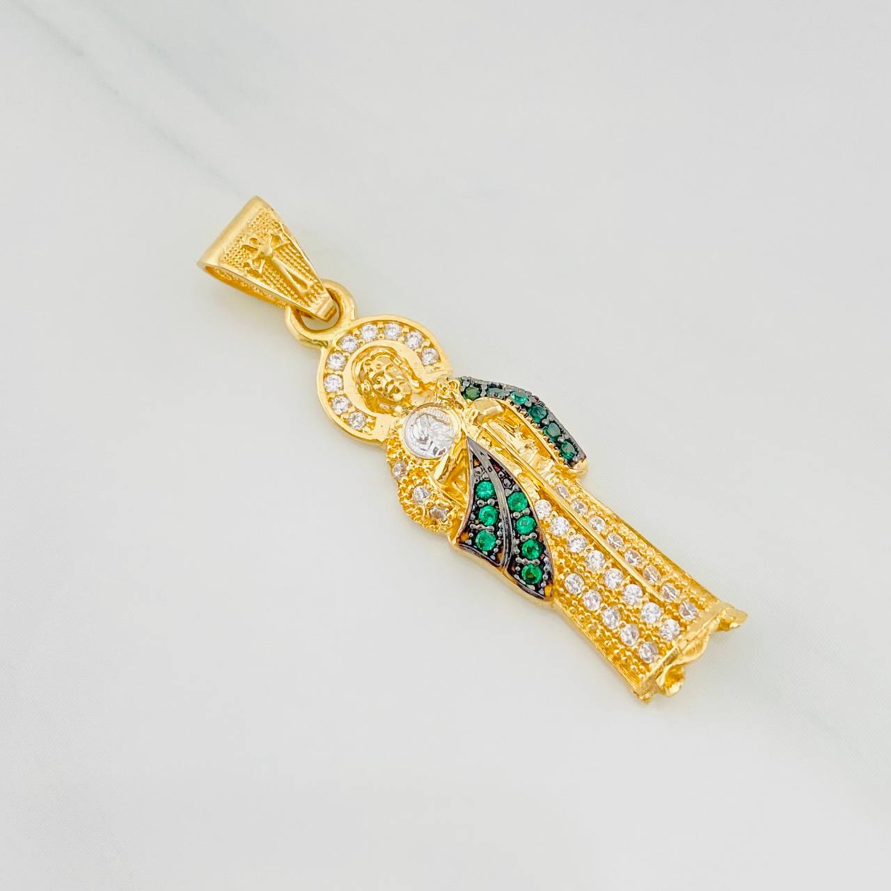 Dije San Judas Tadeo 3.1g / 3.4cm Tres Oros 18K