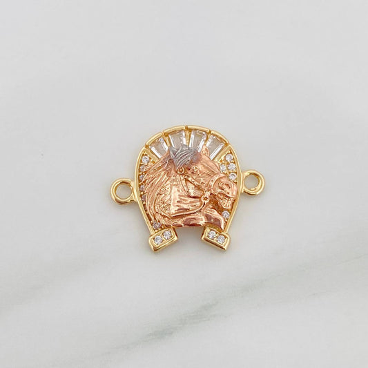 Herraje Herradura Caballo 2.1 g / 2 cm Tres Oros 18K
