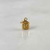 Dije Letra F 0.3g / 1.5cm Oro Amarillo 18K