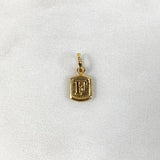 Dije Letra F 0.3g / 1.5cm Oro Amarillo 18K