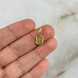 Dije Letra F 0.35g / 1.5cm Oro Amarillo 18K