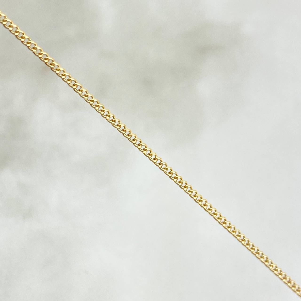 Cadena Mini Cubana 1.05gr / 50cm / 1.2mm Oro Amarillo +1