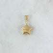 Dije Estrella 0.6gr / 2cm / Troquelado Oro Amarillo