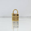 Dije Candado 1.5gr / 2.3cm / Troquelado Oro Amarillo