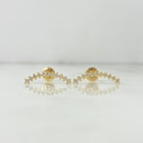 Topos Arco Estela 0.8gr / 1.5cm / Oro 18K