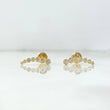 Topos Estela Circulo 1.2gr / Circones Blancos Oro Amarillo
