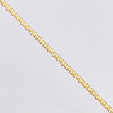 Tobillera China 2.5gr / 25cm / 2.2mm Oro Amarillo +1 18K