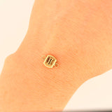 Herraje Letra I 0.3gr / 1.3cm / Oro Amarillo 18K ©