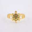 Anillo Tortuga 2.4gr / T6 3/4 / Oro Amarillo 18K ©