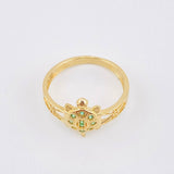 Anillo Tortuga 2.4gr / T6 3/4 / Oro Amarillo 18K ©