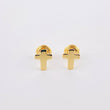 Topos Cruz 0.72gr / 7.7mm Oro Amarillo 18K ©