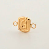 Herraje Letra G 0.3gr / 1.2cm / Oro Amarillo 18K *