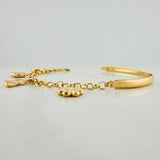 Pulso Charms 5.8gr / 17.5cm / 4mm Oro Amarillo 18K %