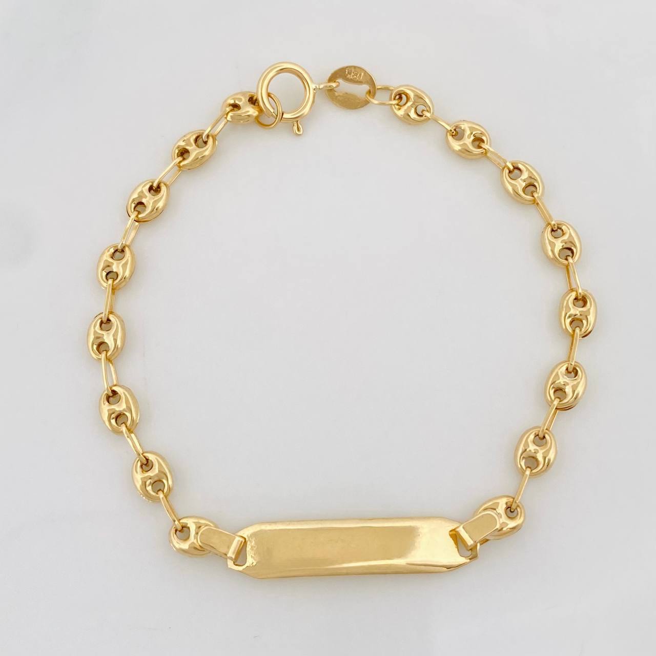 Pulso Bebé GC Rectangular 2.05g / 15cm / 3.55mm Oro Amarillo 18K