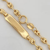 Pulso Bebé GC Rectangular 2.05g / 15cm / 3.55mm Oro Amarillo 18K