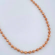 Cadena Militar 24.35gr / 60.5cm / 4mm Oro Rosa 18K %