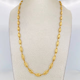 Cadena Rustica Corona 10.25g / 60cm / 4.6mm Oro Amarillo 18K