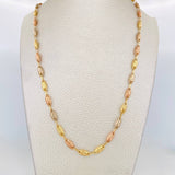 Cadena Rustica Corona 10.05g / 60cm / 4.34mm Tres Oros 18K