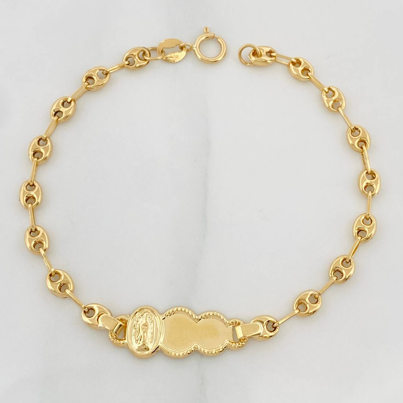 Pulso GC Nube Virgen de la Guadalupe 2.6g / 17cm / 4.64mm Oro Amarillo 18K