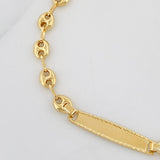 Pulso GC Rectangular 2.65g / 17cm / 4.86mm Oro Amarillo 18K