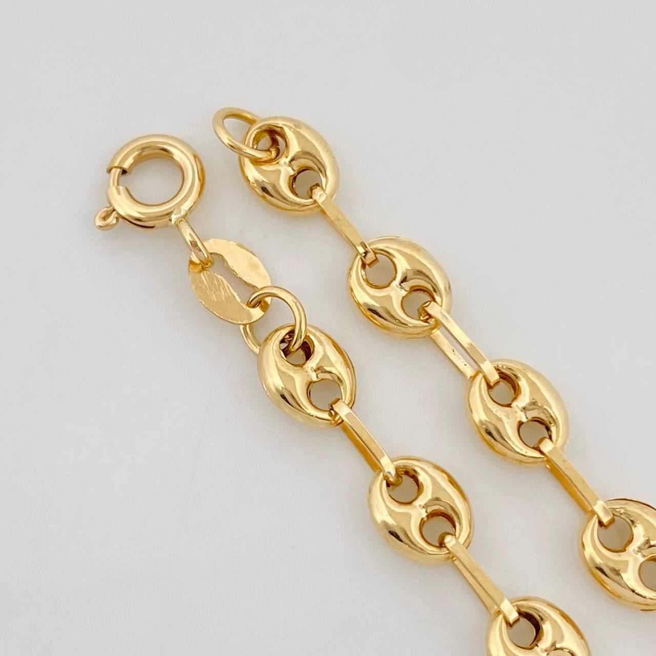 Pulso GC Rectangular 1.95g / 15cm / 3.46mm Oro Amarillo 18K
