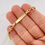 Pulso GC Rectangular 2.65g / 17cm / 4.86mm Oro Amarillo 18K