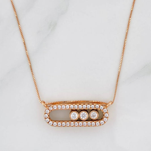 Cadena Veneciana Msk 4.65g / 45cm / 0.62mm Oro Rosa 18K