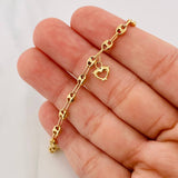 Tobillera GC 3.6g / 25.05cm / 3.55mm Oro Amarillo 18K