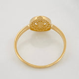 Anillo Corona 1.95g / T7 1/2 Oro Amarillo 18K