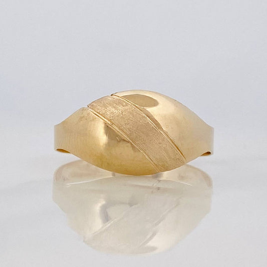 Anillo Orbita 1.15g / T7 1/2 Oro Amarillo 18K