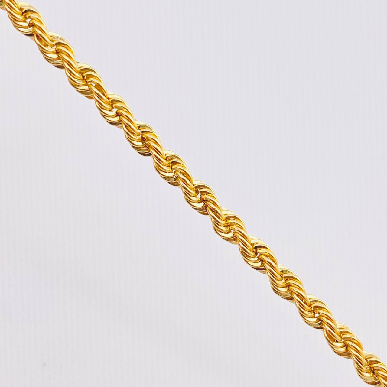 Cadena Lazo 9gr / 60cm / 3.4mm Oro Amarillo +3 18K