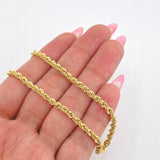 Cadena Lazo 8.15gr / 60cm / 3.2mm Oro Amarillo +3 18K ©