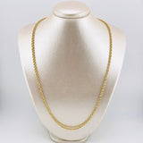 Cadena Lazo 8.95gr / 60cm / 3.4mm Oro Amarillo +3 18K *