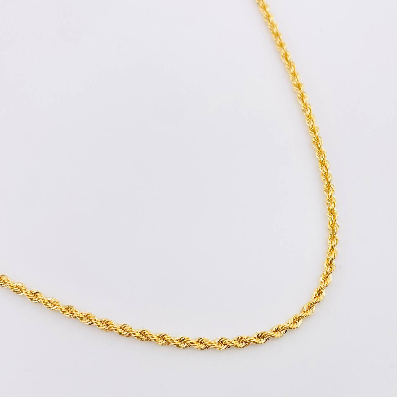 Cadena Lazo 3.5gr / 60cm / 2.1mm Oro Amarillo +3 18K ©