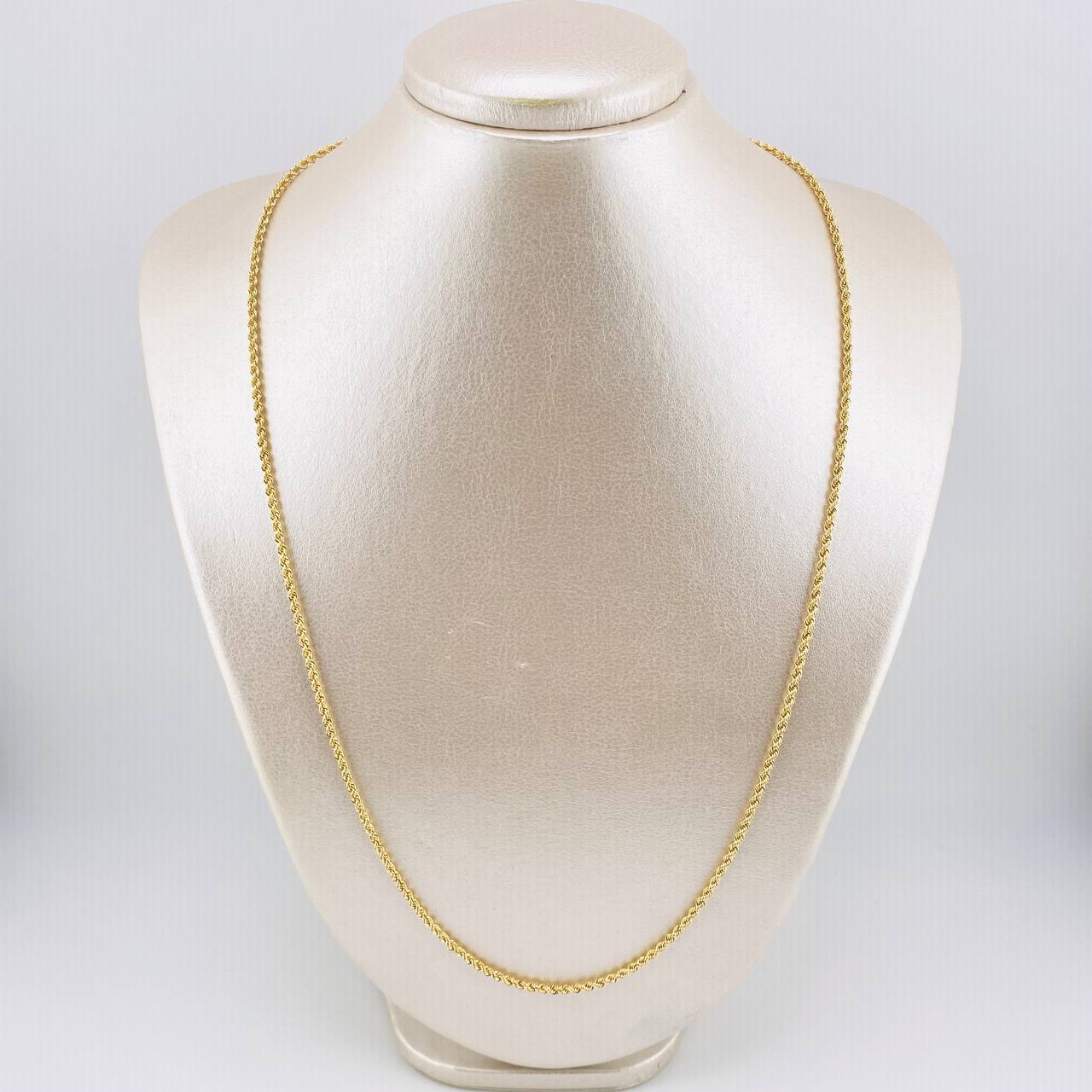 Cadena Lazo 3.05 g / 60.5 cm / 2.1 mm Oro Amarillo 18K