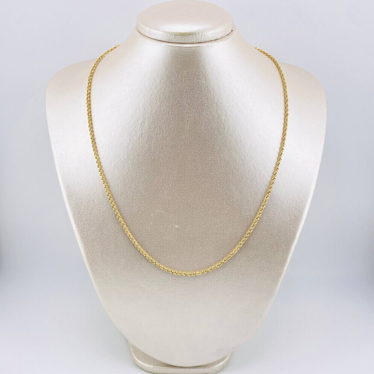 Cadena Lazo 2.65gr / 50cm / 2.1mm Oro Amarillo +3 18K ©